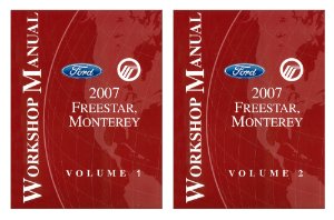 2007 Ford Truck Freestar / Monterey Factory Shop Service Manual