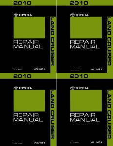 2010 Toyota Land Cruiser Factory Shop Service Manual