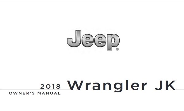 2018 Jeep Wrangler Owner's Manual