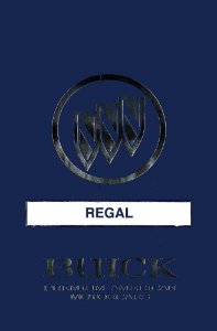 1990 Buick Regal Owner's Manual