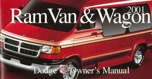 2001 Dodge Ram Van, Ram Wagon Owner's Manual