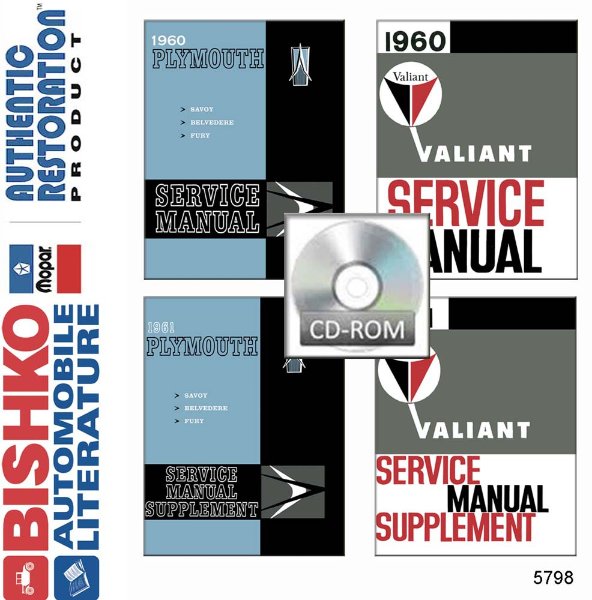 1960–1961 Plymouth All Models Factory Shop Service Manual