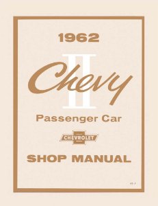 1962 Chevrolet Chevy II Factory Shop Service Manual