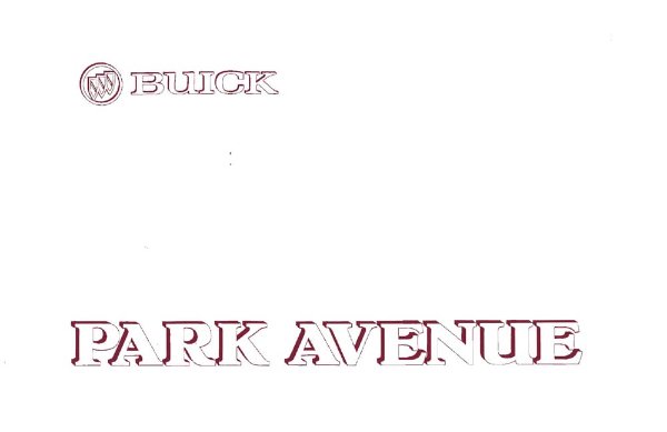 2002 Buick Park Avenue Owner's Manual