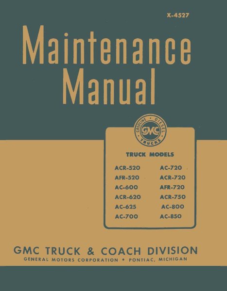 1944 1945 GMC Medium Duty Truck Shop Service Repair Manual Book Engine Wiring