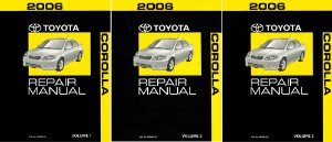 2006 Toyota Corolla Shop Service Repair Manual Complete Set