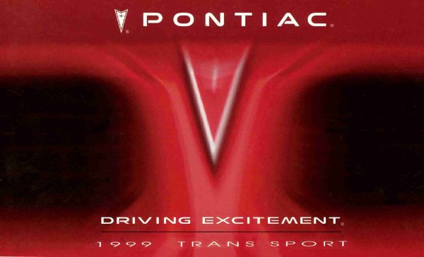 1999 Pontiac Van Trans Sport Owner's Manual