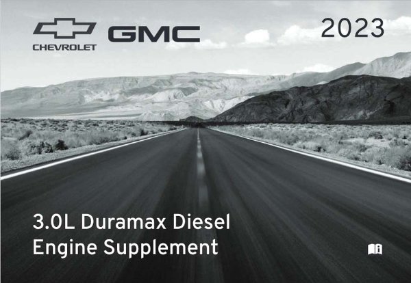 2023 Chevrolet DIESEL SUPPLEMENT Owner's Manual