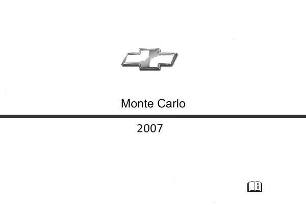 2007 Chevrolet Monte Carlo Owner's Manual