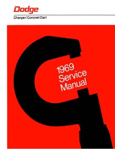 1969 Dodge Charger, Coronet, Dart Factory Shop Service Manual
