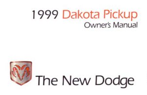 1999 Dodge Dakota Owner's Manual