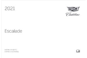 2021 Cadillac Escalade Owner's Manual