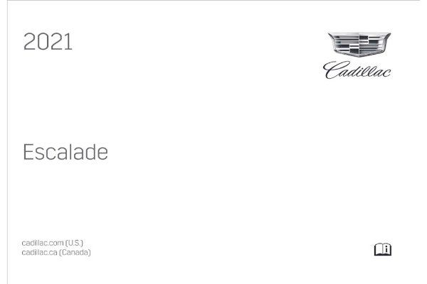 2021 Cadillac Escalade Owner's Manual