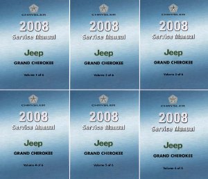 2008 Jeep Grand Cherokee Factory Shop Service Manual