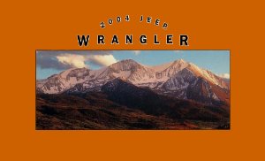 2004 Jeep Wrangler Owner's Manual