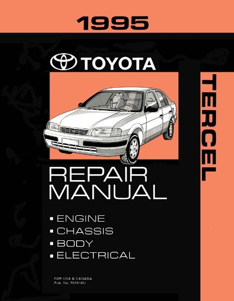 1995 Toyota Tercel Factory Shop Service Manual