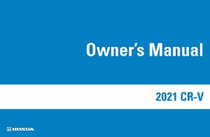 2021 Honda CR-V Owner's Manual