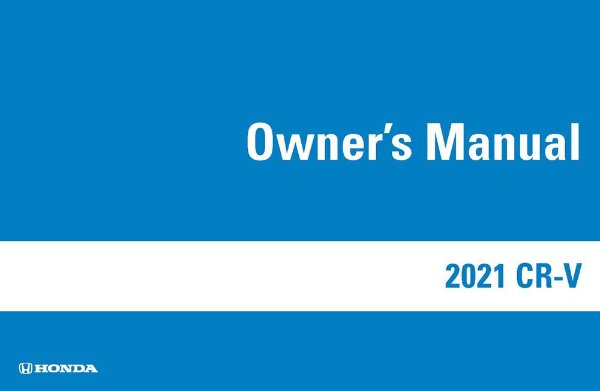 2021 Honda CR-V Owner's Manual