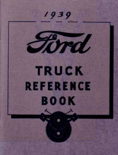 1939 Ford Truck All Models Owner's Manual