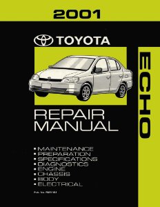 2001 Toyota Echo Factory Shop Service Manual