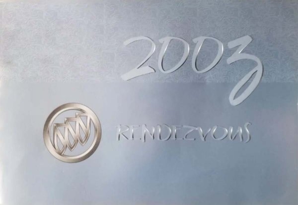 2003 Buick Rendezvous Owner's Manual