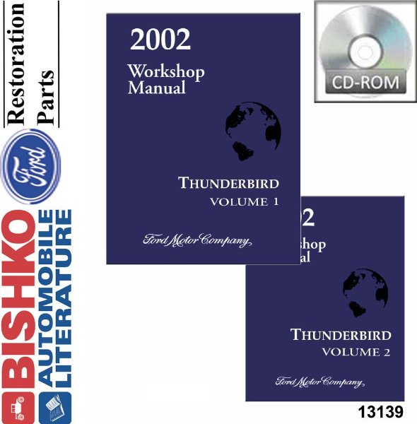 2002 Ford Thunderbird Factory Shop Service Manual
