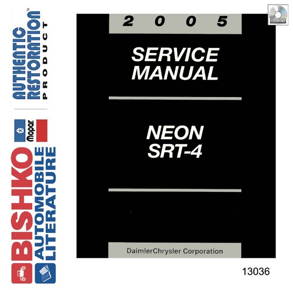 2005 Dodge Neon, SRT-4 Factory Shop Service Manual