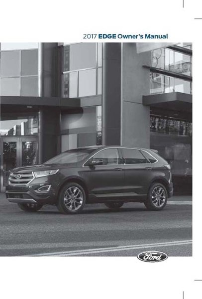 2017 Ford Edge Owner's Manual