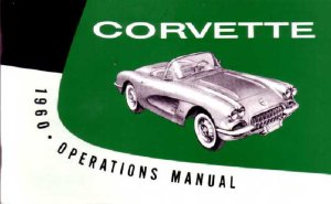 1960 Chevrolet Corvette Owner's Manual