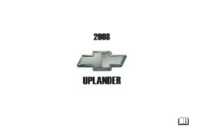 2008 Chevrolet Uplander Owner's Manual