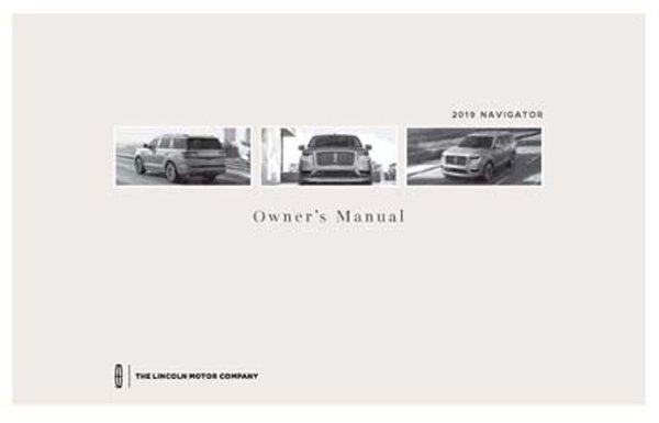 2019 Lincoln Navigator Owner's Manual