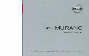 2013 Nissan Murano Owner's Manual