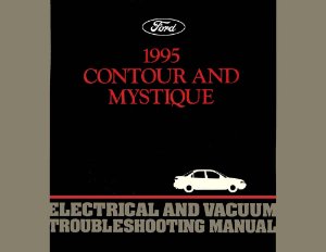 1995 Ford Contour, Mystique Factory Shop Service Manual
