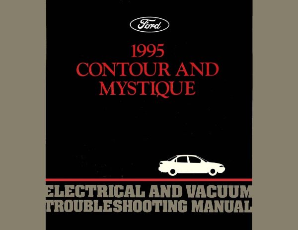 1995 Ford Contour, Mystique Factory Shop Service Manual