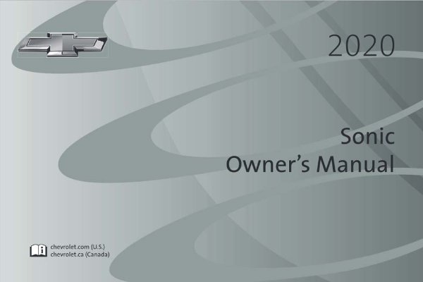 2020 Chevrolet Sonic Owner's Manual
