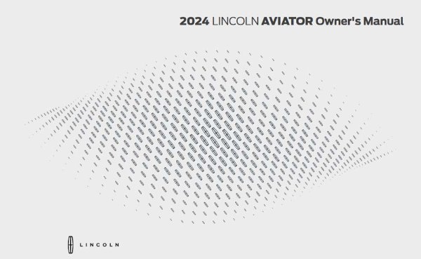 2024 Lincoln Aviator Owner's Manual