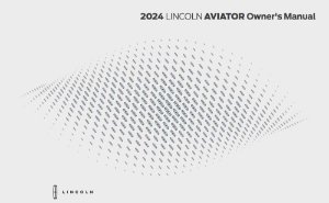 2024 Lincoln Aviator Owner's Manual