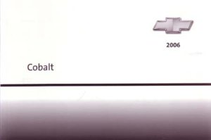 2006 Chevrolet Cobalt Owner's Manual