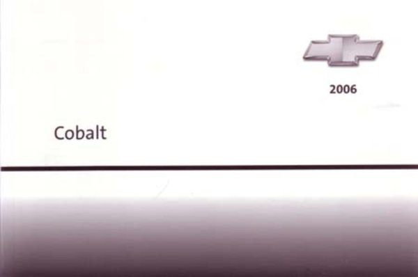 2006 Chevrolet Cobalt Owner's Manual
