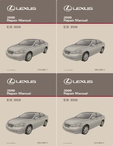 2009 Lexus ES 350 Factory Shop Service Manual