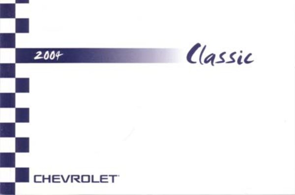 2004 Chevrolet Classic Owner's Manual