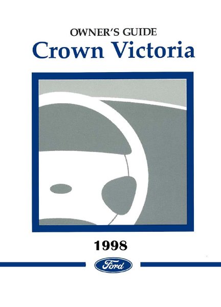 1998 Ford Crown Victoria Owner's Manual