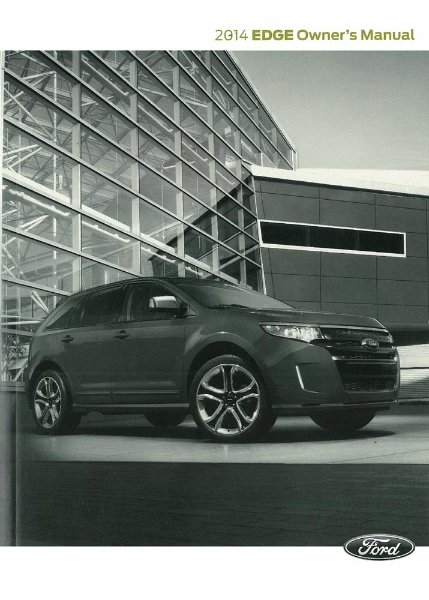 2014 Ford Edge Owner's Manual