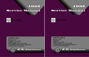1997 Chevrolet Truck Tracker Factory Shop Service Manual