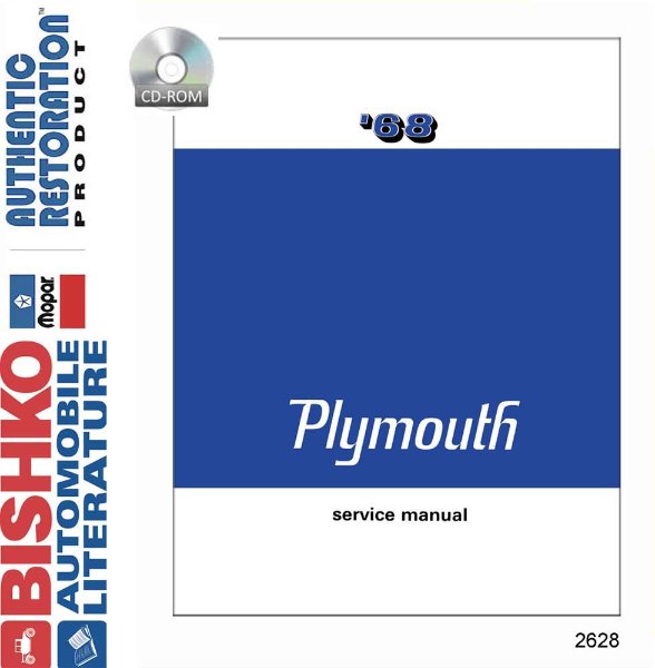 1968 Plymouth All Models Factory Shop Service Manual