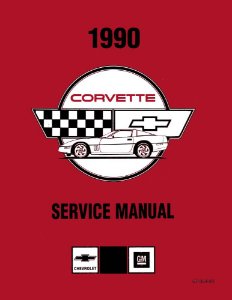 1990 Chevrolet Corvette Factory Shop Service Manual