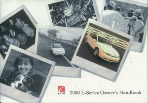 2000 Saturn L-Series Owner's Manual