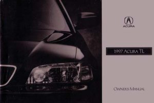 1997 Acura TL Owner's Manual
