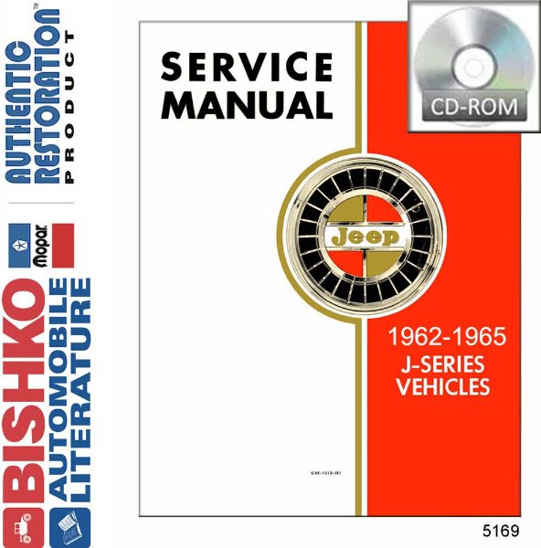 1962–1967 Jeep J-Series, Gladiator Factory Shop Service Manual