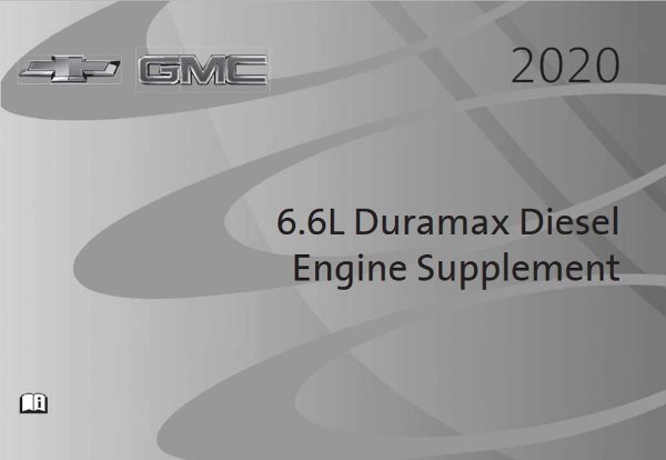 2020 Chevrolet DIESEL SUPPLEMENT Owner's Manual